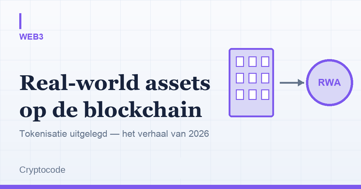 Artikelafbeelding voor: Tokenized real-world assets (RWA) uitgelegd: het grootste verhaal van 2026